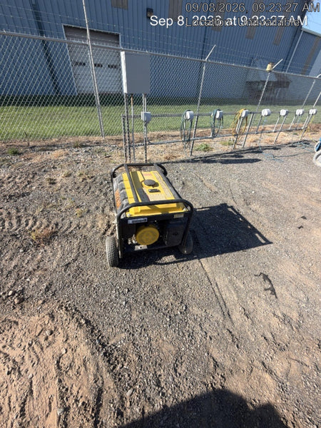 2023 Atlas Copco P6500W 5.5kW, AC390FD Gasoline Engine, Wheel & Handle Kit, (2) 120V Duplex 15A + (1) 120/240V 30A Twist Lock