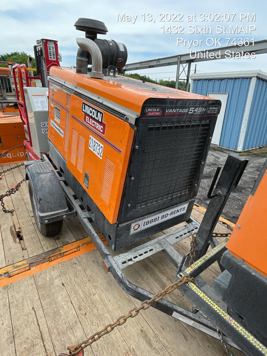 2022 Lincoln Electric Vantage 549X VANTAGE 549X READY-PAK 3
