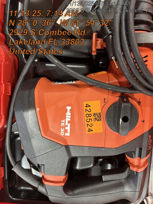 2024 HILTI TE 30-C AVR