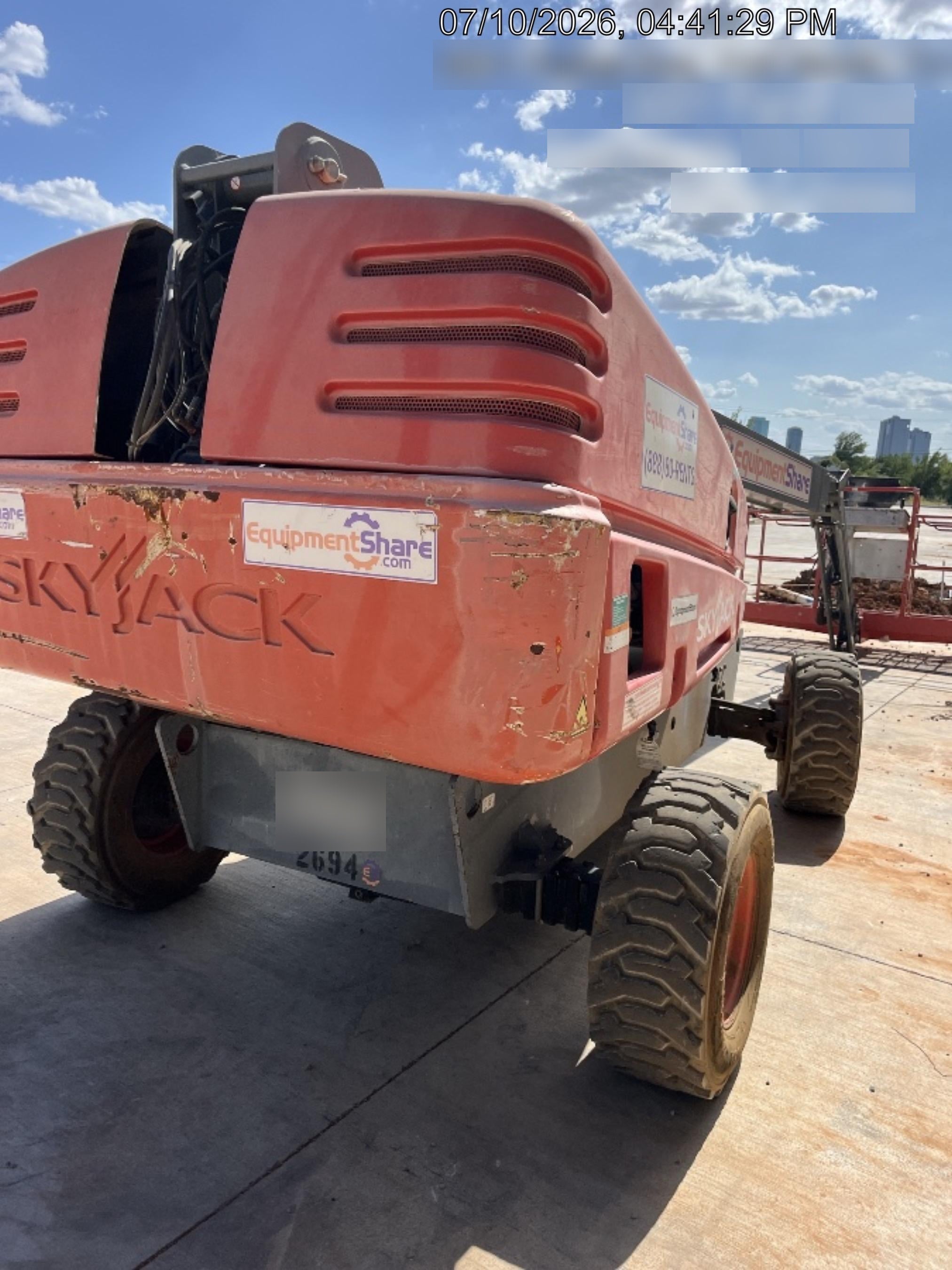 2017 SKYJACK SJ45T+