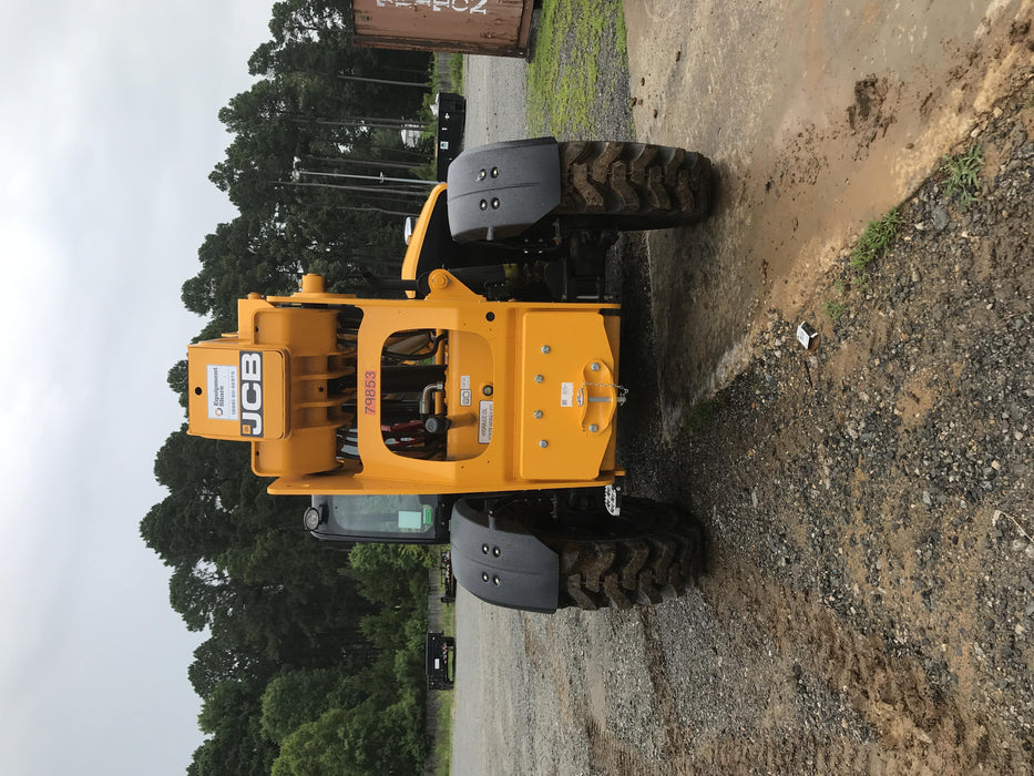 2020 JCB 509-42 Canopy, Solid Tires, Work Lights, Beacon, Aux Hydraulics, Back up Alarm, Lifting Eye, ES Decals