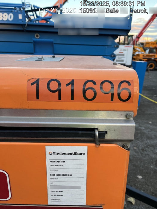 2021 Lincoln Electric Vantage 549X Ready Pak 3, ORANGE (includes trailer, cable rack, fender light kit)