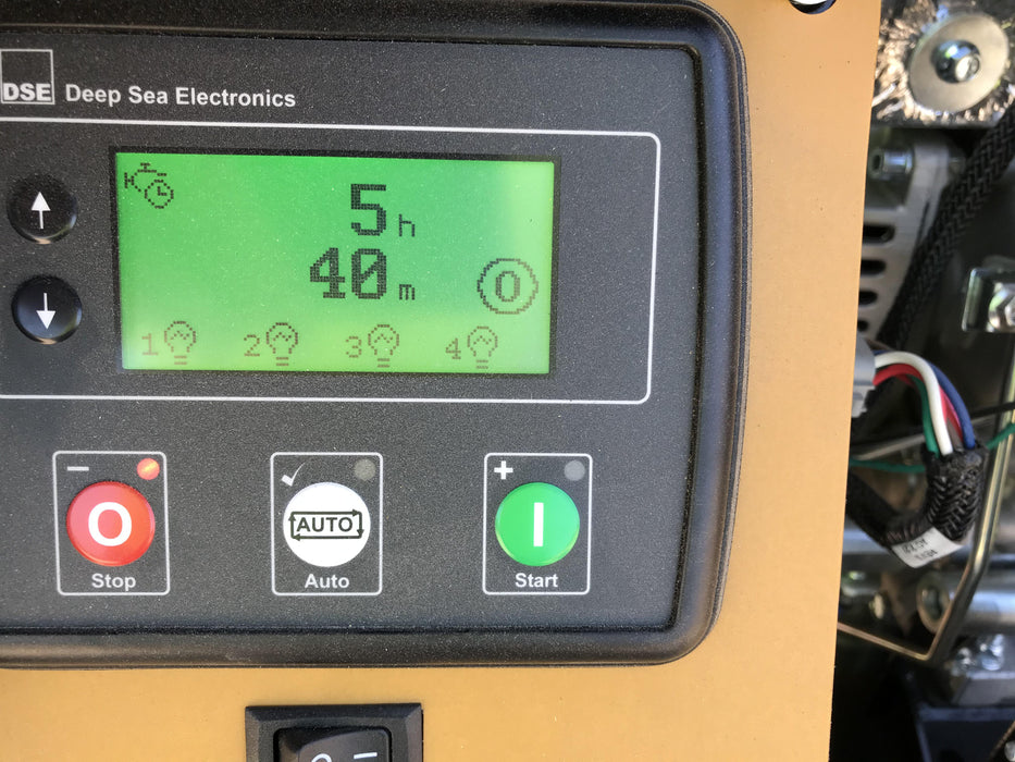 2021 Allmand NLV3GR (4) LED Light Fixture 350W, 23' Vertical Mast, 3kW Prime, Towable, Deep Sea L401, Leveling Jacks, Yanmar T4F 5.8hp