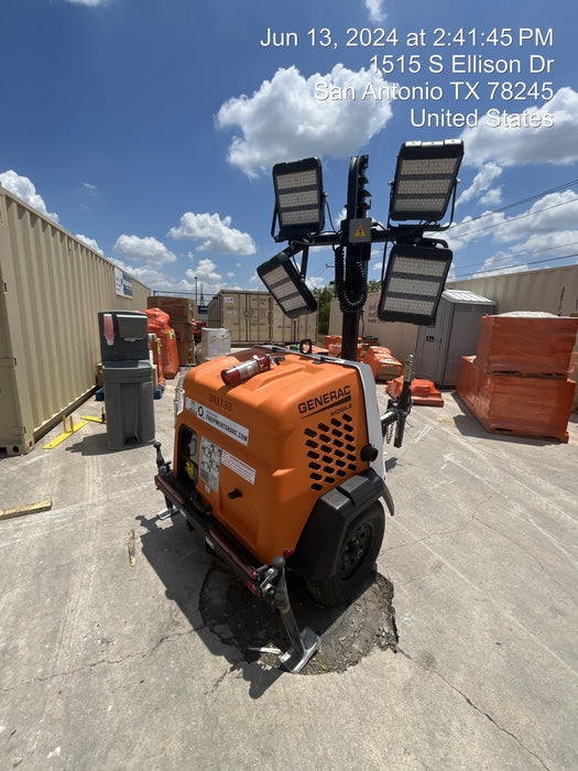 2024 Generac MLT2 Diesel, Flex Switch 120V Input, Powerzone Controller, 
(4) 320W LED Lights, 4kW Generator, 39.9 Gal Fuel Tank, 2" Ball, T3
