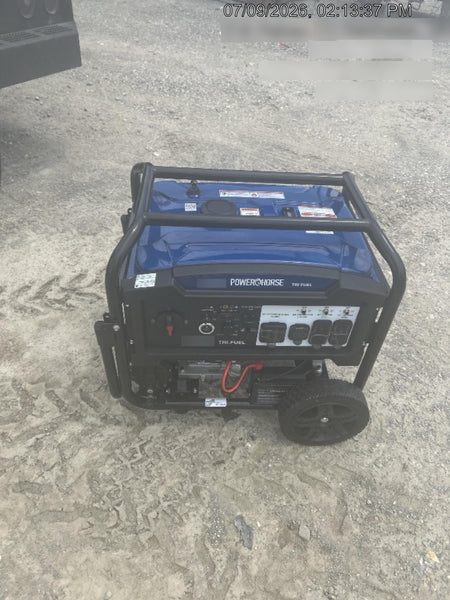 2026 POWERHORSE s12500t Tri-Fuel Generator