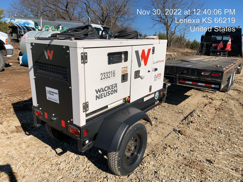 2022 WACKER NEUSON G25