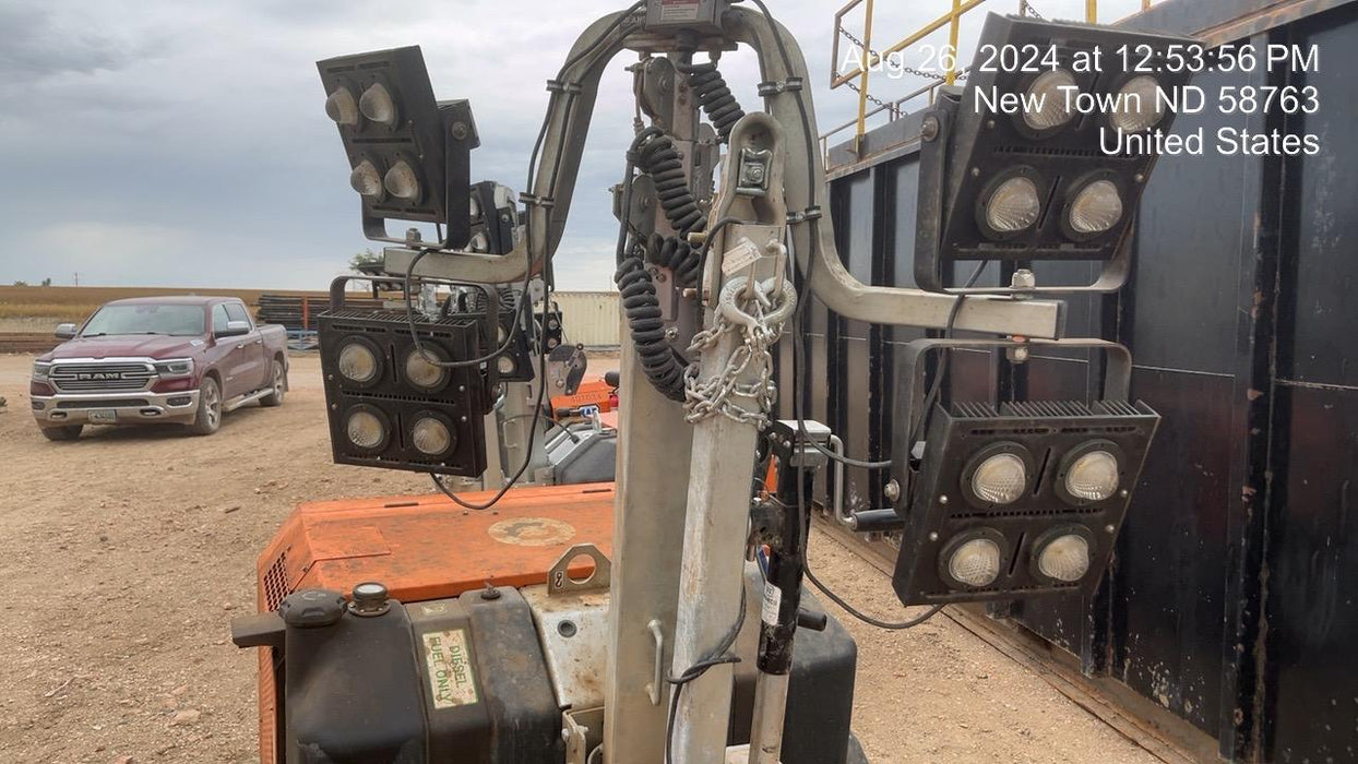 2024 Wanco WLTT-4MM4K Diesel, Deep Sea Controller, Shore Power Plug, Auto Start, (4) 350W LED Floodlights, 4kW Generator, 60 Gal Fuel Tank, 2" Ball, T3