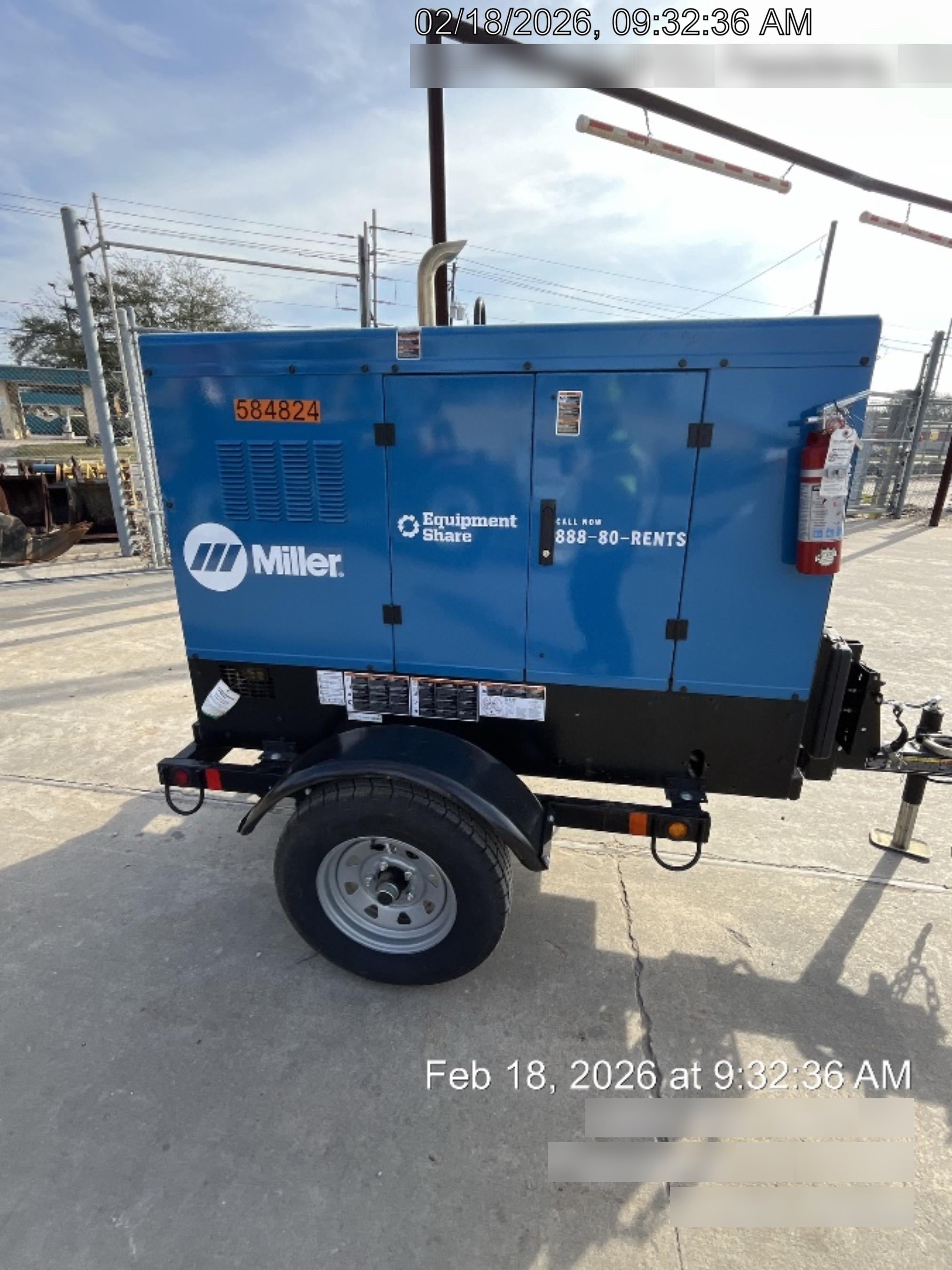 2025 MILLER ELECTRIC BIG BLUE 500