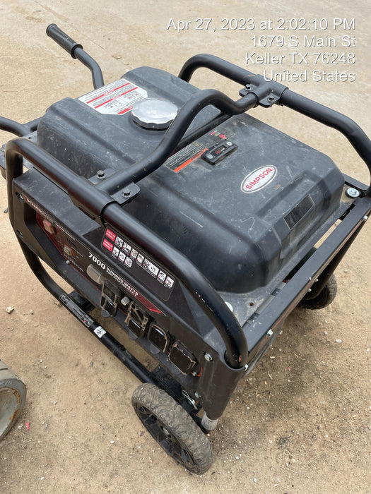 2022 SIMPSON SCGH8500