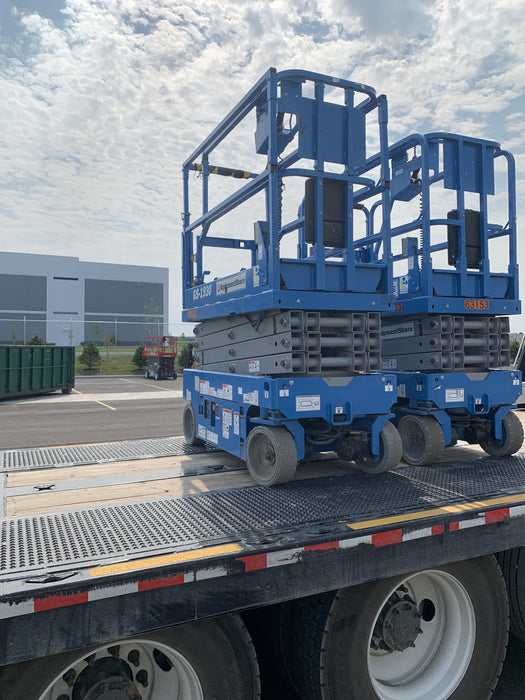 2020 Genie GS-1930 Solid Non Marking Tires, Beacon, Folding rails with half height swing gate