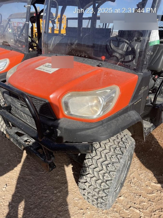 2020 Kubota RTV-X1140W-H Canopy, 4-Seater, Diesel, Windshield Acrylic Clear, Strobe Light, Backup Alarm