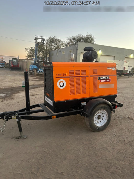 2021 Lincoln Electric Vantage 549X Ready Pak 3, ORANGE (includes trailer, cable rack, fender light kit)