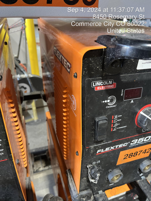 2022 LINCOLN ELECTRIC FLEXTEC 350X