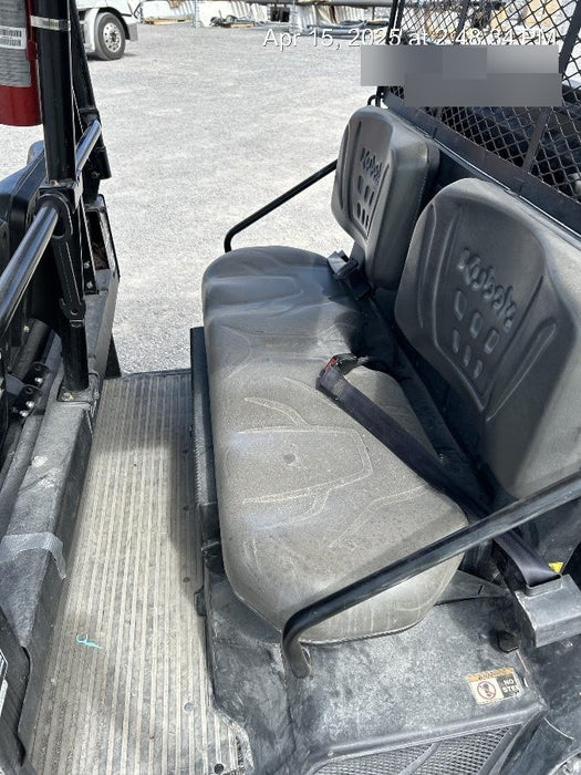 2022 Kubota RTV-X1140W-H Plastic Canopy, Windshield Acrylic Clear, LED Strobe Light, Wire Harness Kit, Back up Alarm