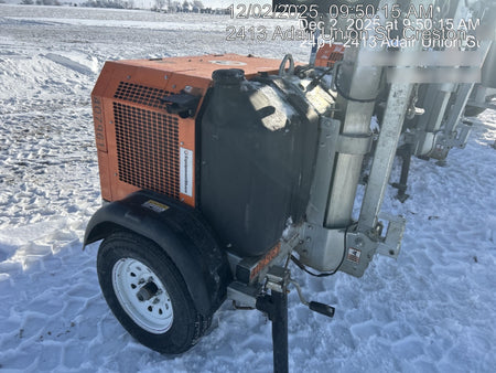 2024 Wanco WLTT-4MM4K Diesel, Deep Sea Controller, Shore Power Plug, Auto Start, (4) 350W LED Floodlights, 4kW Generator, 60 Gal Fuel Tank, 2" Ball, T3