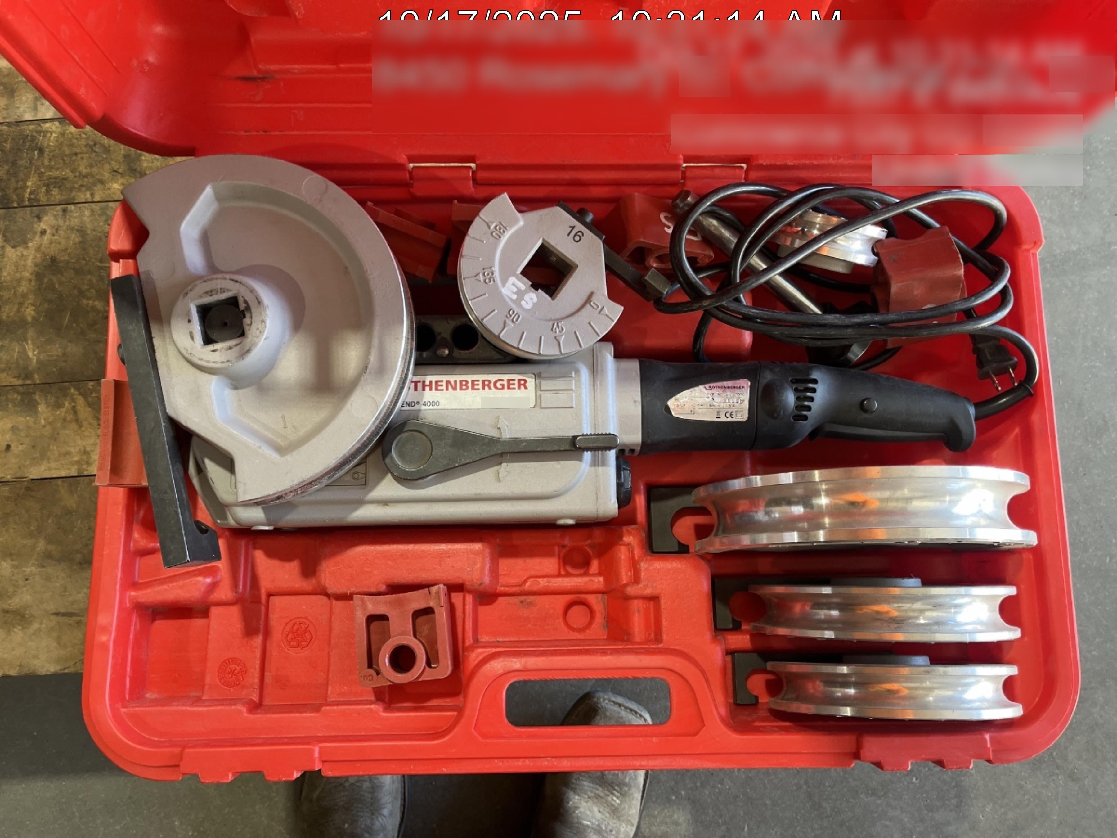 2024 ROTHENBERGER ROBEND 4000
