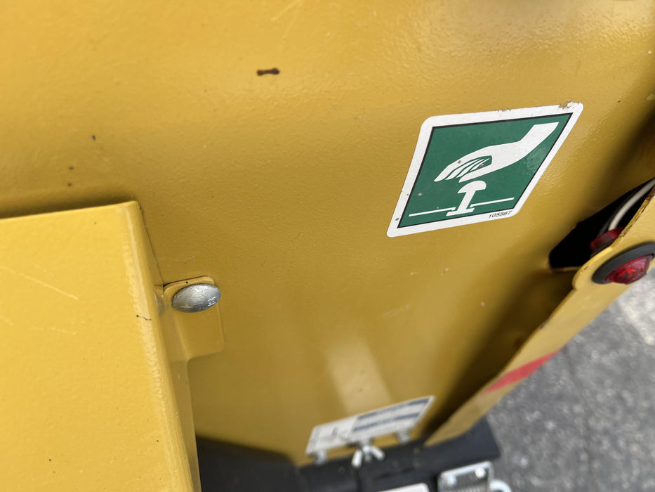 2022 Allmand NLV3GR (4) LED Light Fixture 350W, 23' Vertical Mast, 3kW Prime, Towable, ES Decals, T3