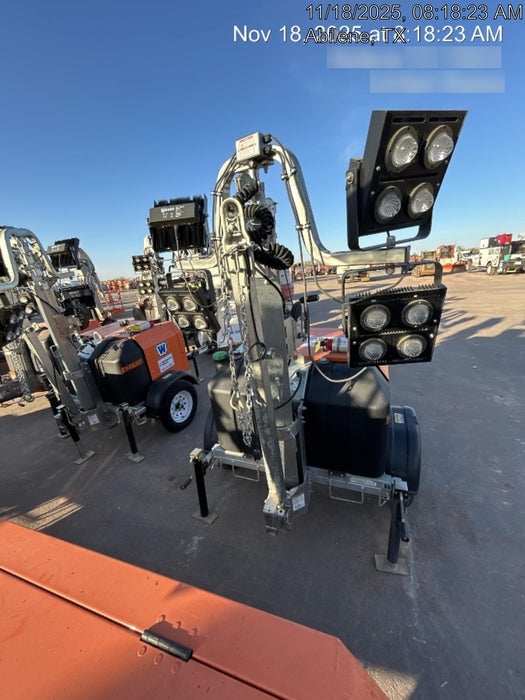 2024 Wanco WLTT-4MM4K Diesel, Deep Sea Controller, Shore Power Plug, Auto Start, (4) 350W LED Floodlights, 4kW Generator, 60 Gal Fuel Tank, 2" Ball, T3