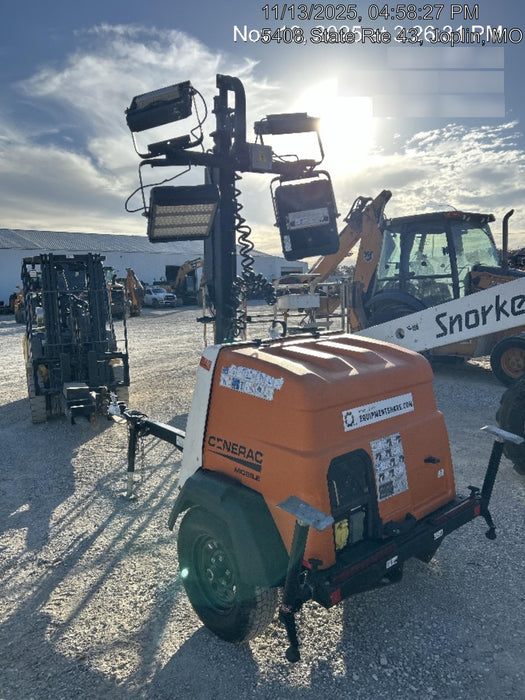 2023 Generac MLT2 Diesel, Flex Switch 120V Input, Powerzone Controller, (4) 320W LED Lights, 4kW Generator, 39.9 Gal Fuel Tank, 2" Ball, T3