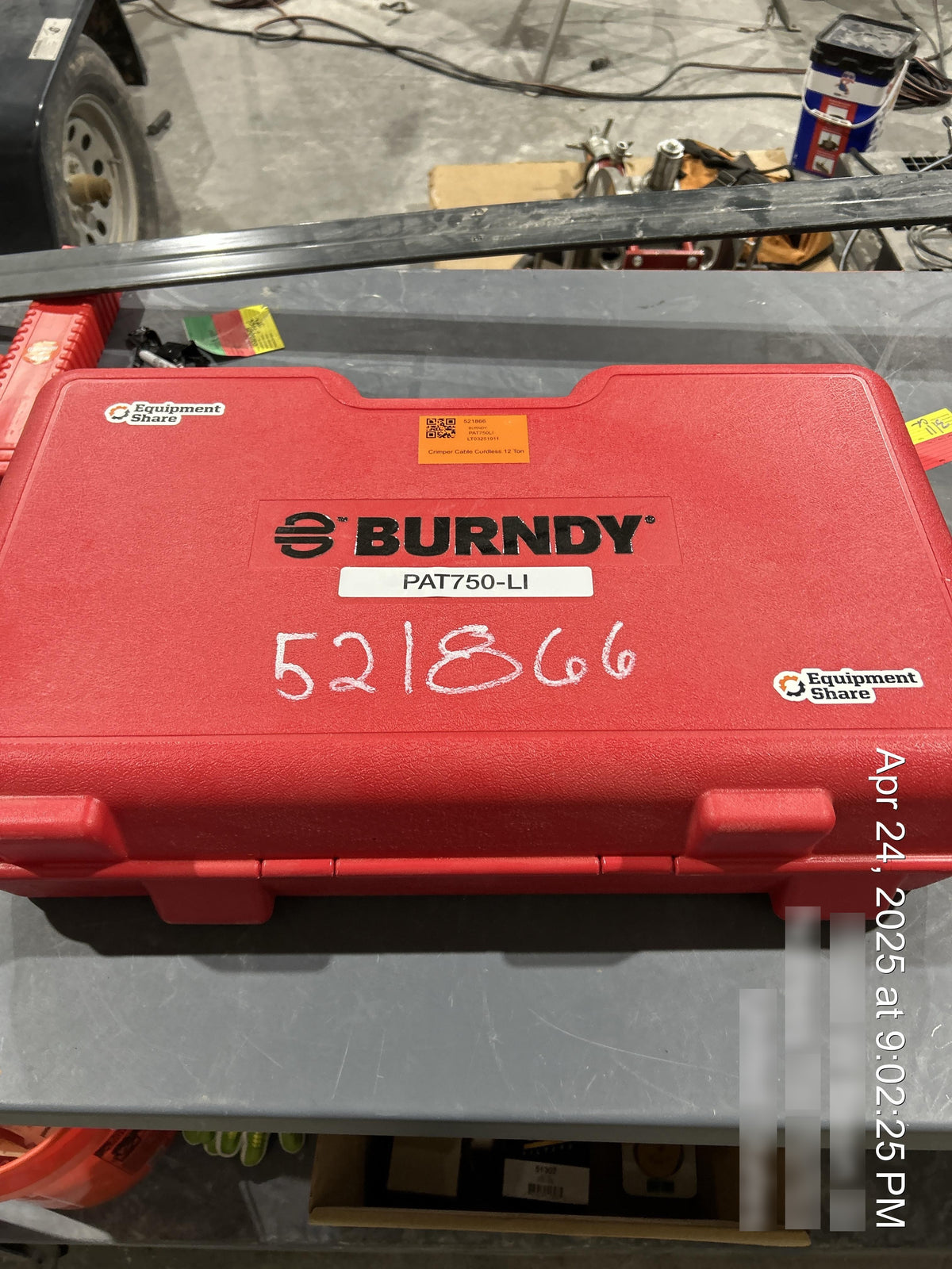 2025 BURNDY PAT750LI