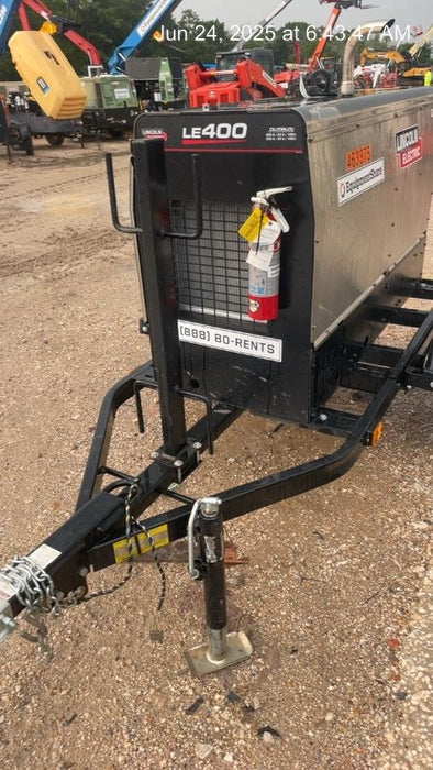 2024 Lincoln Electric LE400 Kubota V1505, Trlr, Cable Rack, Light Kit, ES Decals, T3