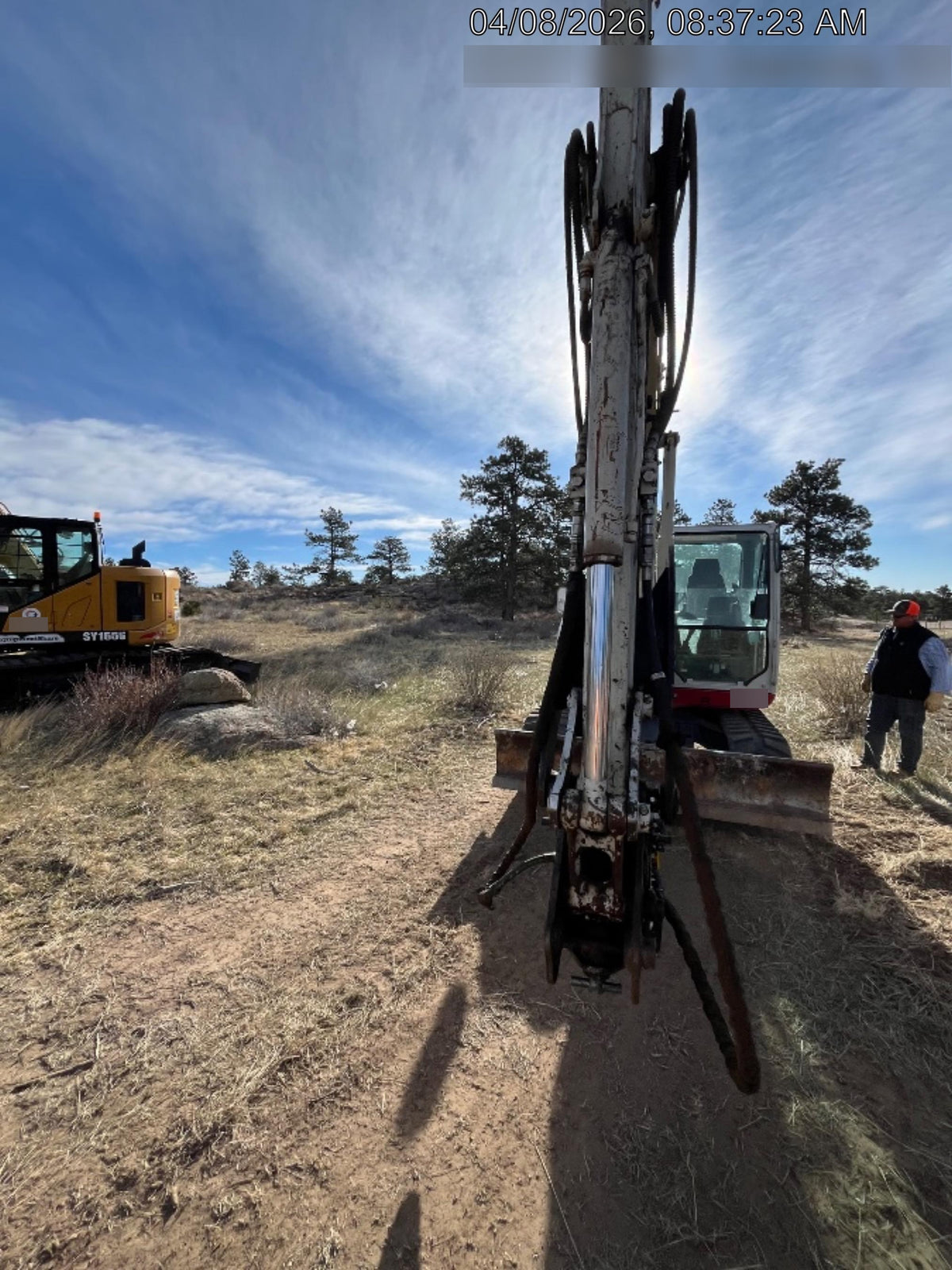 2019 Takeuchi TB290 Cab, AC, Rubber Tracks, Dozer Blade, Travel Alarm, Control Pattern Change Valve, Auxiliary Hydraulics w/18" Quick Coupler Bucket with teeth, 6.2 cu. ft. capacity/24" Quick Coupler Bucket with teeth, 8.6 cu. ft. capacity/36" Quick Coupler Bucket with teeth, 13.4 cu. ft. capacity, Quick Coupler, Hydraulic Thumb Installed