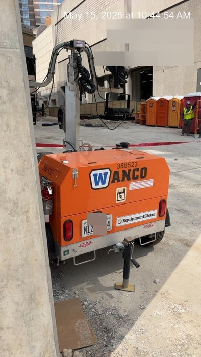 2024 Wanco WLTT-4MM4K Diesel, Deep Sea Controller, Shore Power Plug, Auto Start, (4) 350W LED Floodlights, 4kW Generator, 60 Gal Fuel Tank, 2" Ball, T3