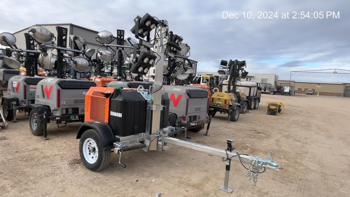 2024 Wanco WLTT-4MM4K Diesel, Deep Sea Controller, Shore Power Plug, Auto Start, (4) 350W LED Floodlights, 4kW Generator, 60 Gal Fuel Tank, 2" Ball, T3