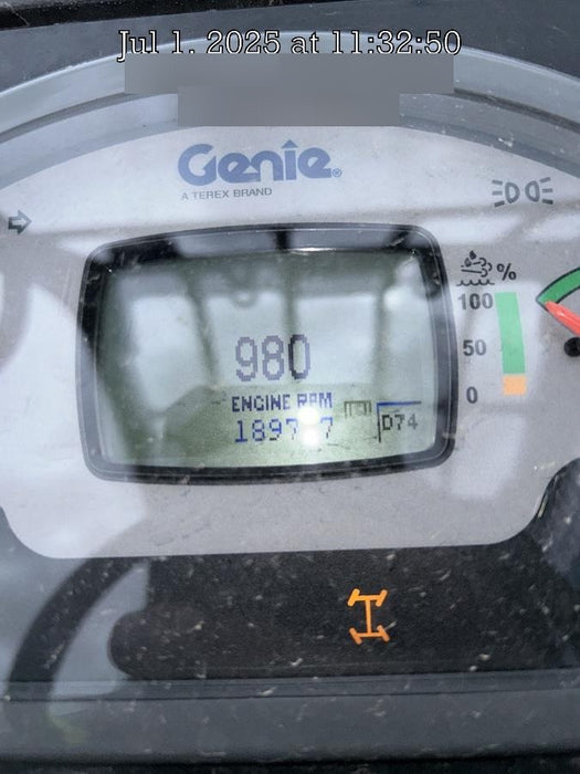 2018 Genie GTH-636 Genie GTH-636 w/Open ROPS, Work Lights, Solid Tires, RH Cab Mesh, Beacon, 48" Carriage and Forks