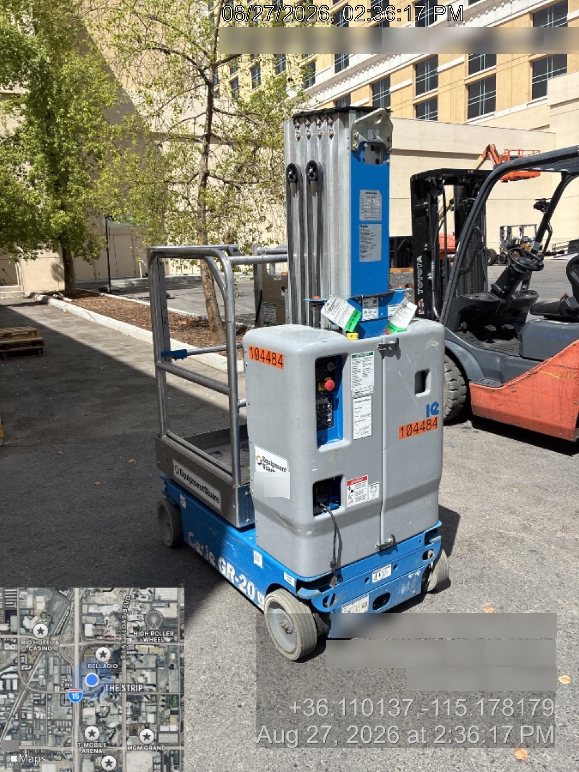 2020 GENIE GR-20