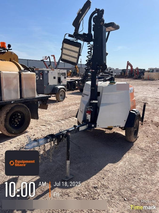 2023 Generac MLT2 Diesel, Flex Switch 120V Input, Powerzone Controller, (4) 320W LED Lights, 4kW Generator, 39.9 Gal Fuel Tank, 2" Ball, T3