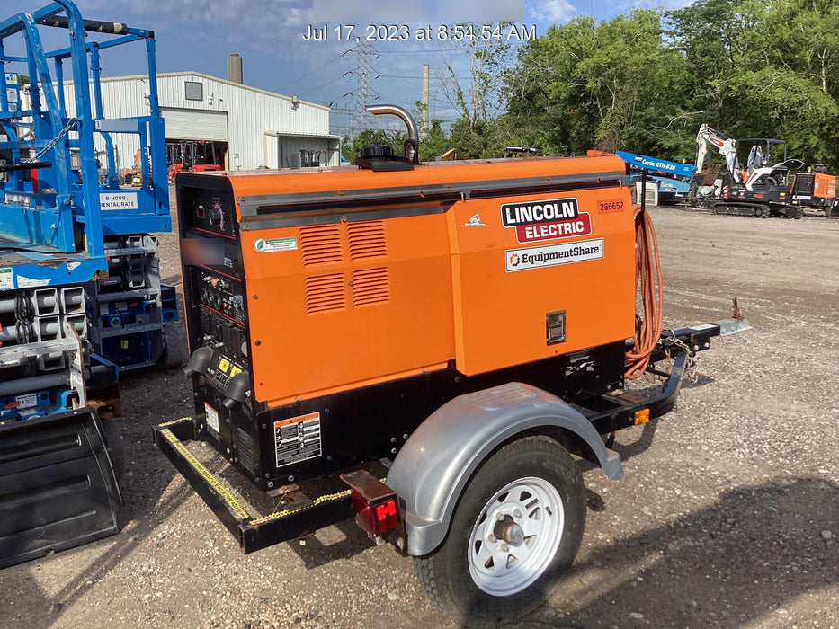 2022 Lincoln Electric LE400 Kubota V1505, Trlr, Cable Rack, Light Kit, ES Decals, T3