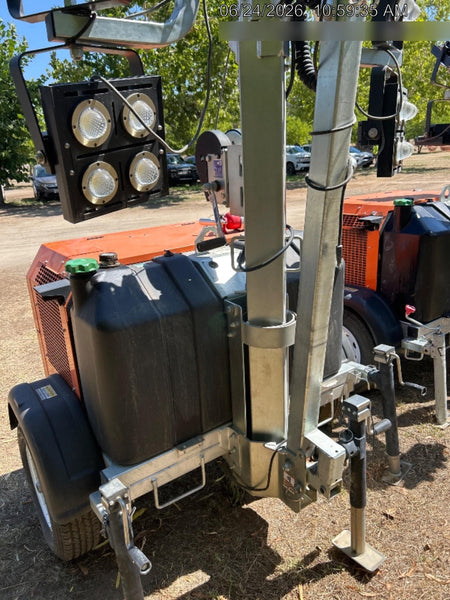 2024 Wanco WLTT-4MM4K Diesel, Deep Sea Controller, Shore Power Plug, Auto Start, (4) 350W LED Floodlights, 4kW Generator, 60 Gal Fuel Tank, 2" Ball, T3