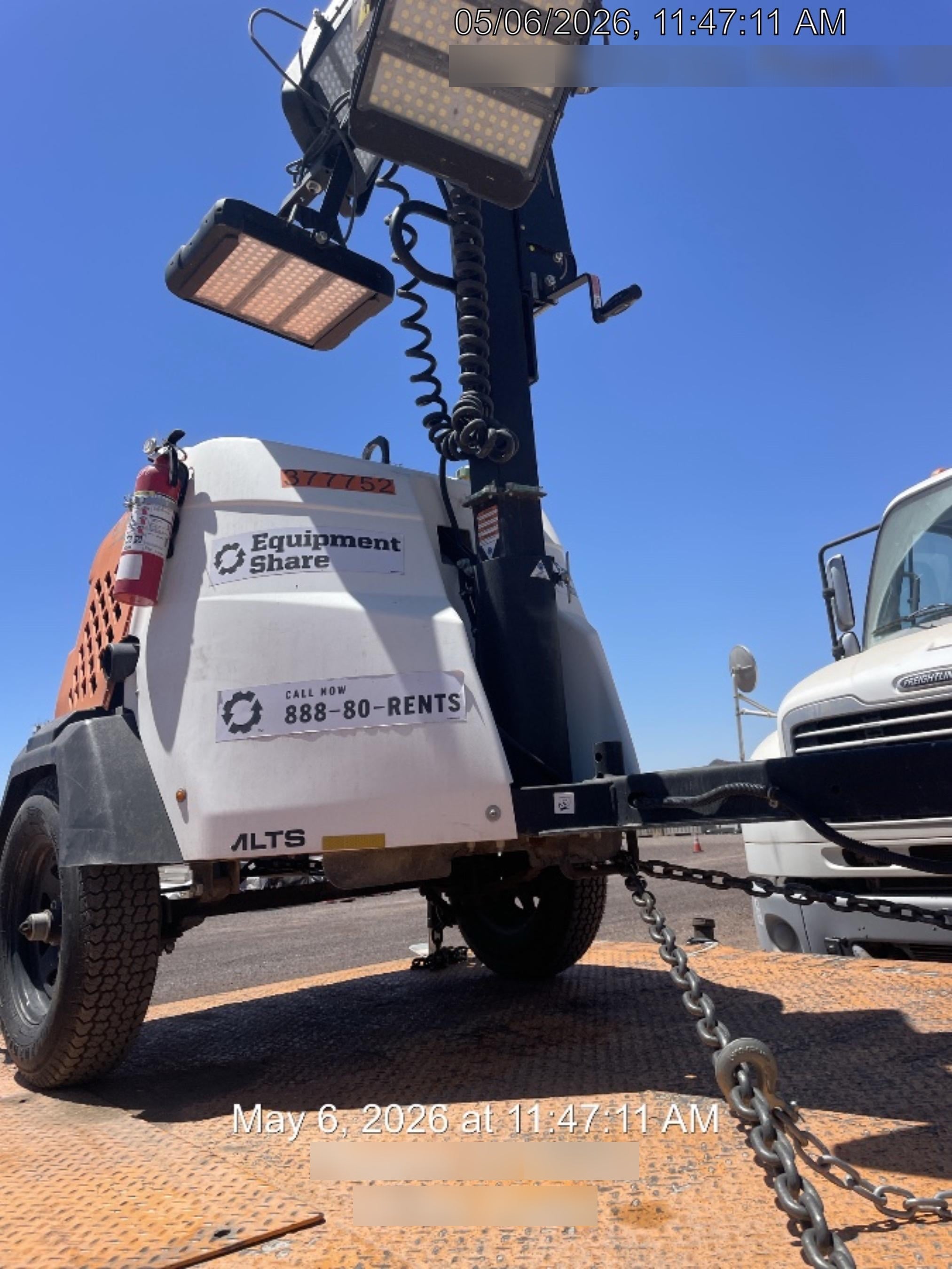 2023 Generac MLT2 Diesel, Flex Switch 120V Input, Powerzone Controller, 
(4) 320W LED Lights, 4kW Generator, 39.9 Gal Fuel Tank, 2" Ball, T3