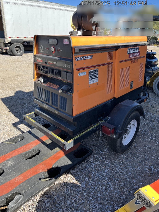 2021 Lincoln Electric Vantage 549X Ready Pak 3, ORANGE (includes trailer, cable rack, fender light kit)