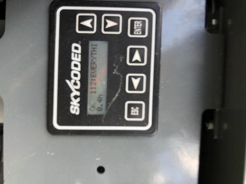 2020 Skyjack SJIII-3226 Solid NM Tires, Half height spring hinged entry gate, Dual Beacons