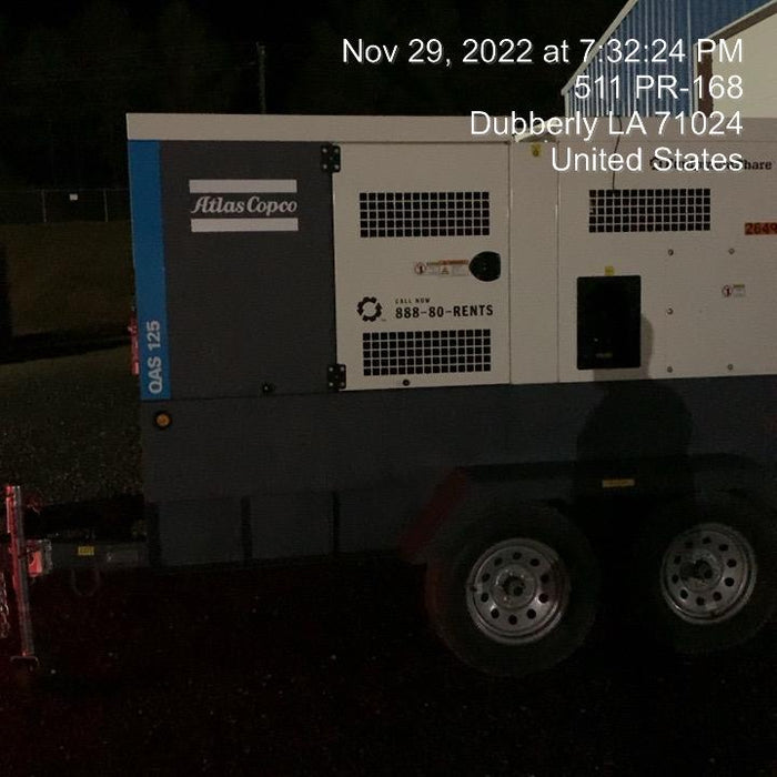 2022 ATLAS COPCO QAS 125