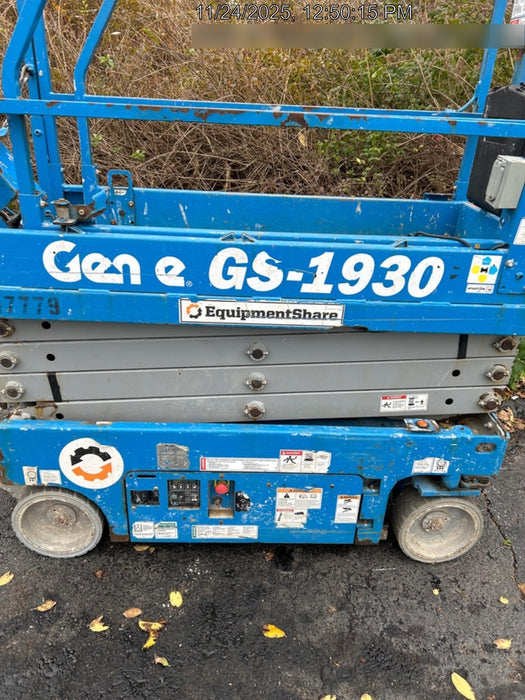 2018 Genie GS-1930 Genie GS-1930 w/Fixed Rail, Chain Entry