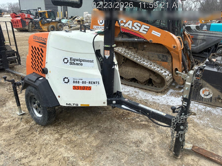 2023 Generac MLT2 Diesel, Flex Switch 120V Input, Powerzone Controller, (4) 320W LED Lights, 4kW Generator, 39.9 Gal Fuel Tank, 2" Ball, T3