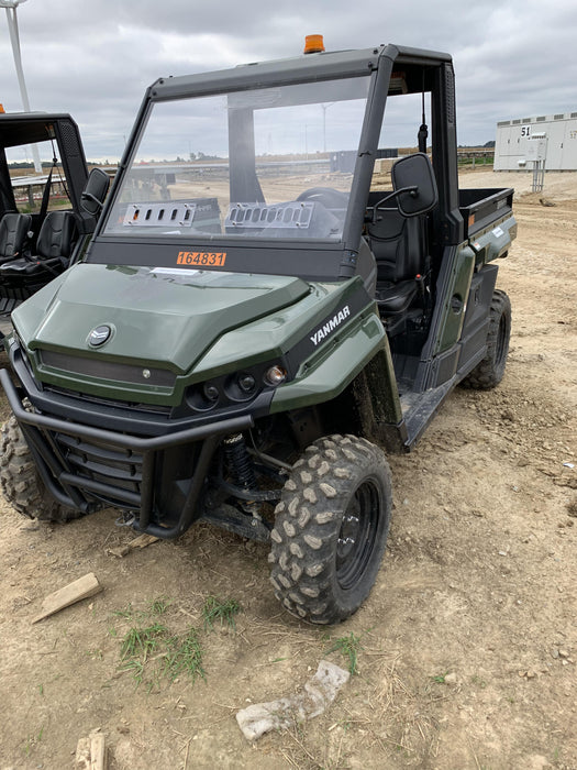 2021 Yanmar YU1000 Canopy, Steel Wheel, Poly WindShield, Beacon, Backup Alarm