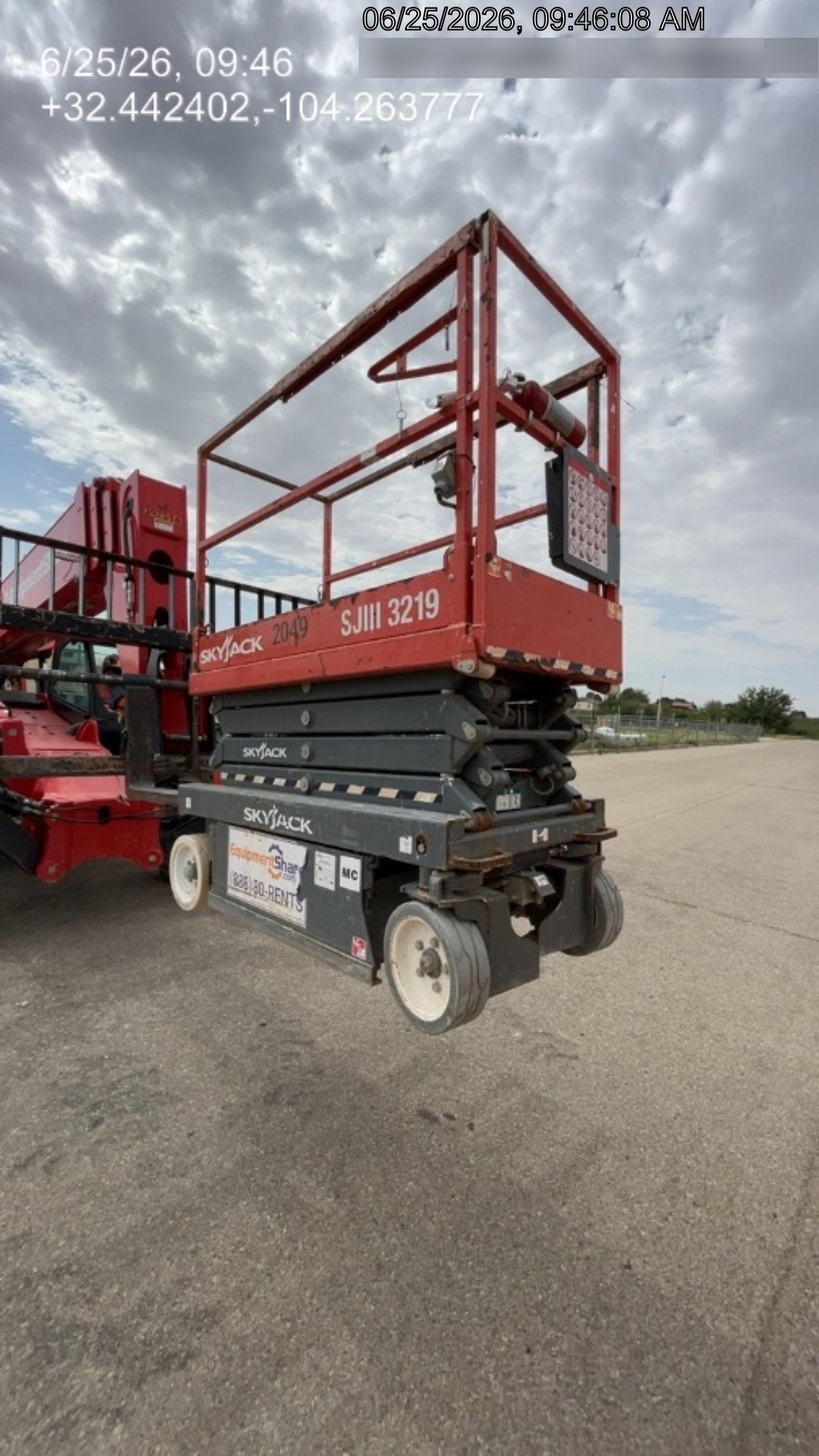 2016 SKYJACK SJIII-3219