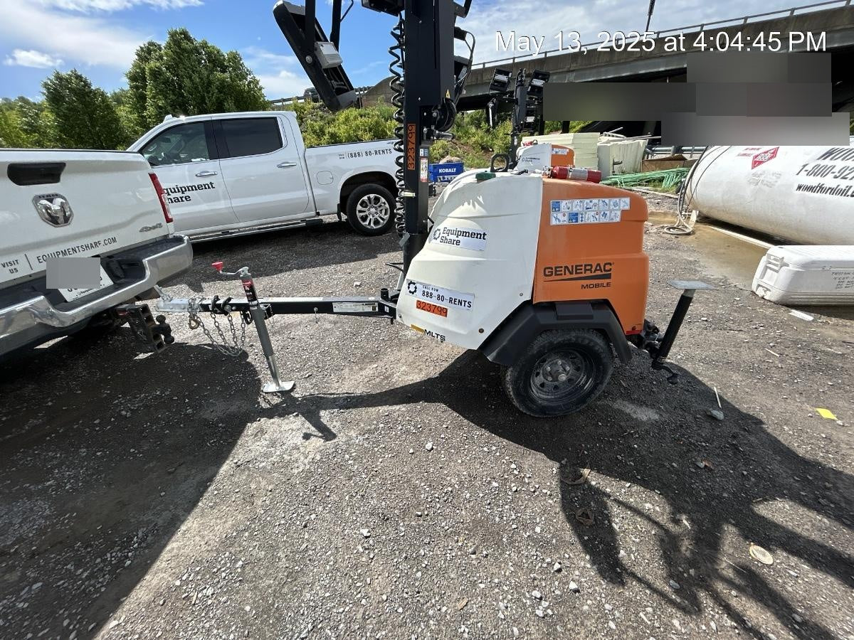 2023 Generac MLT2 Diesel, Flex Switch 120V Input, Powerzone Controller, (4) 320W LED Lights, 4kW Generator, 39.9 Gal Fuel Tank, 2" Ball, T3