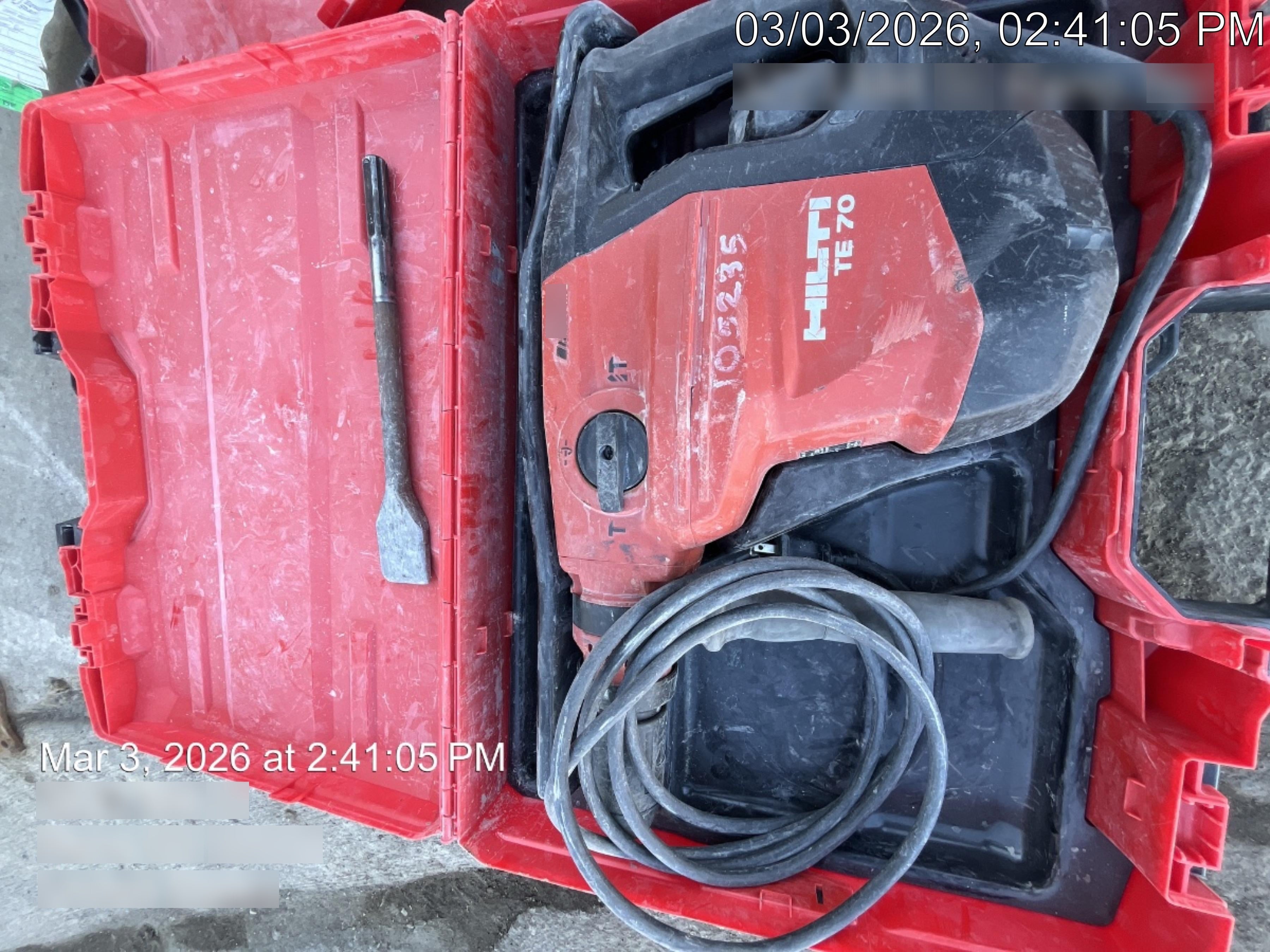 2020 HILTI TE 70-AVR