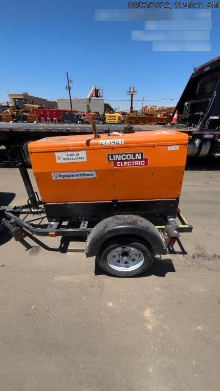 2022 Lincoln Electric LE400 Kubota V1505, Trlr, Cable Rack, Light Kit, ES Decals, T3
