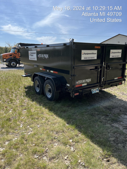 2024 TEXAS PRIDE TRAILERS DT714416KBP