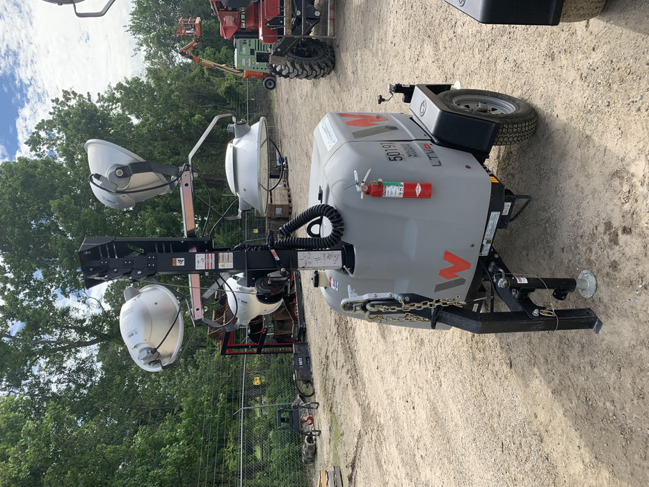 2019 Wacker Neuson LTV6L-MH Mobile Light Tower w/Fuel Level Sensor Installed