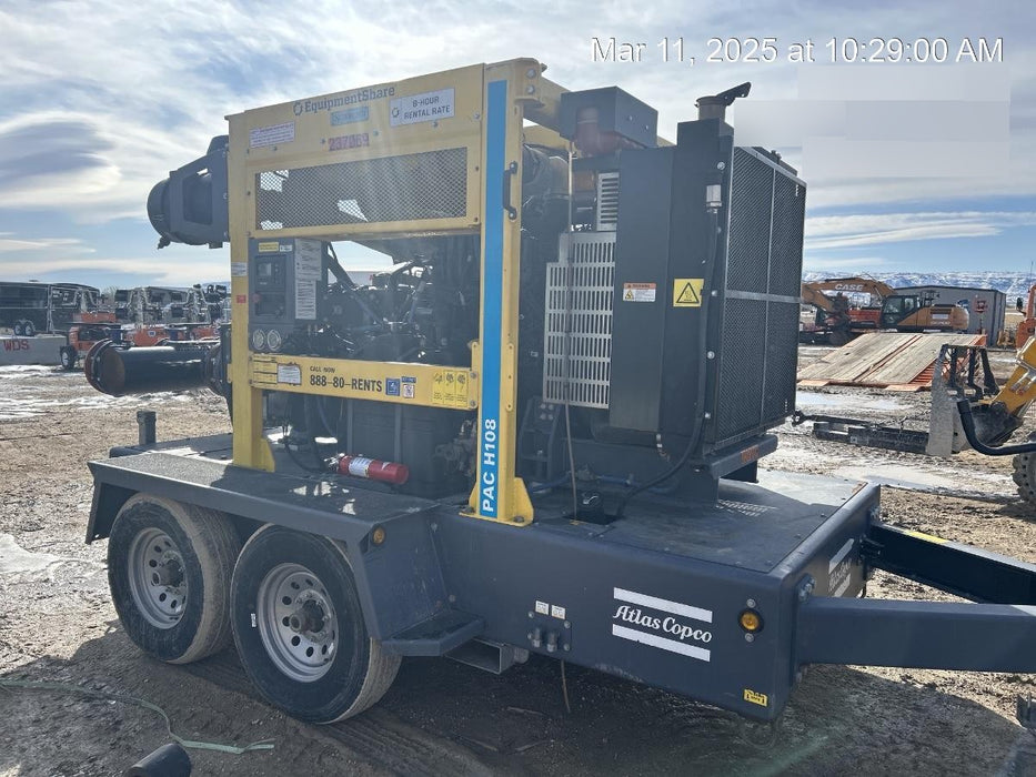 2022 ATLAS COPCO PAC H108 JD