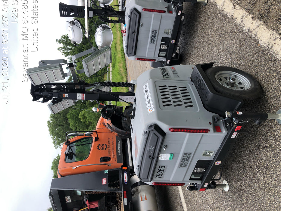2020 Wacker Neuson LTV6K-LED LED Lighting 300 W Vertical Mast