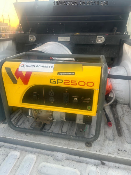 2019 WACKER NEUSON GP2500A