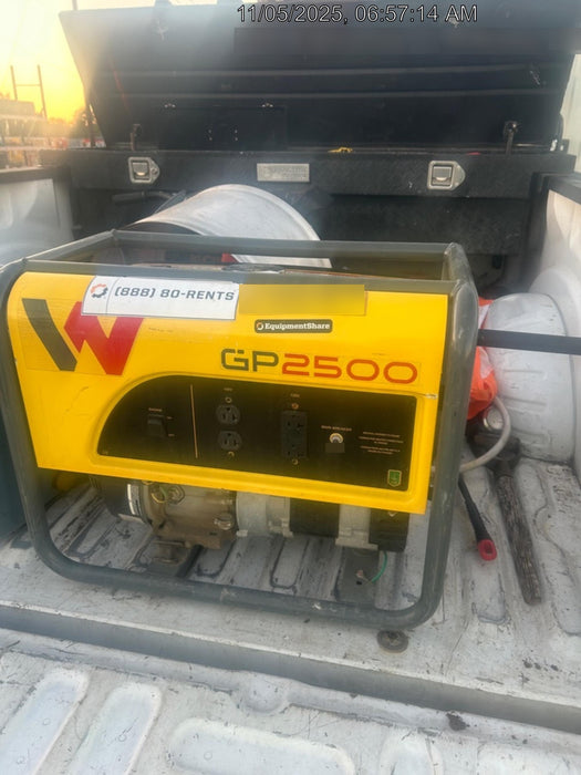 2019 WACKER NEUSON GP2500A